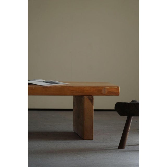 Swedish Modern Model Bambse Pine Bench attributed to Roland Wilhelmsson, 1973 For Sale - Image 11 of 14