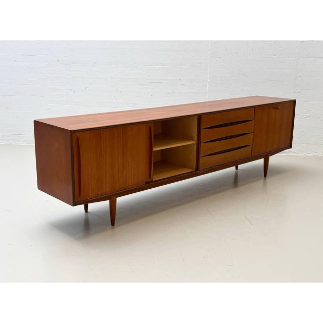 Mid-Century Modern Teak Sideboard by Arne Vodder, Denmark, 1960s For Sale - Image 3 of 16