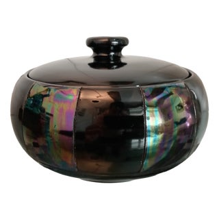 Studio Quattro Ceramic Treat Jar, 1980s For Sale