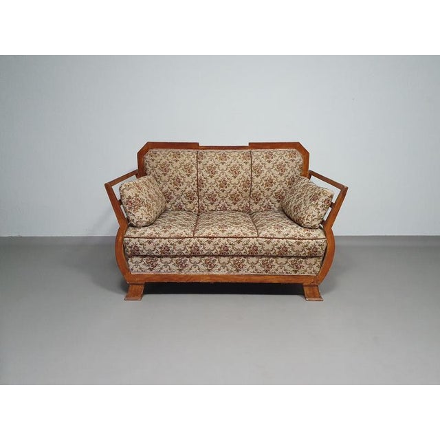 Small Vintage Sofa, 1930s For Sale - Image 3 of 17