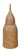 Brown Late 20th Century Covered Wood Bottle From Brundi For Sale - Image 8 of 8