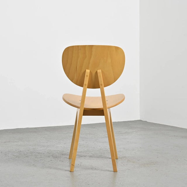 3221 Chairs by Jenzo Sakakura for Tendo Mokko, 1980s, Set of 4 For Sale - Image 3 of 11