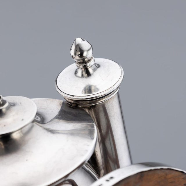 Antique 19th Century Novelty Silver Table Lighter from E H. Stockwell, 1870 For Sale - Image 9 of 17