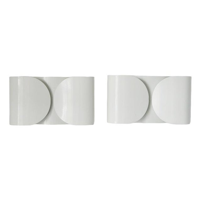 Vintage Wall Lights by Tobia Scarpa for Flos, Set of 2 For Sale - Image 5 of 5