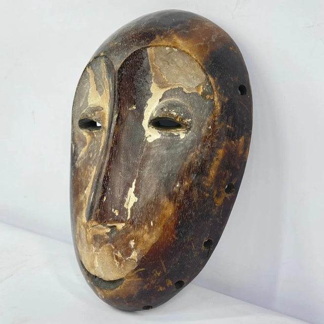 African Early 20th Century Lega Bwami Society Mask For Sale - Image 3 of 6