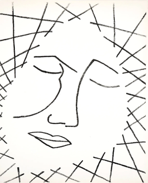 1951 Francoise Gilot Lithograph 14 the Dream-2