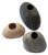 Small Vintage Stone Bud Vases, Set of 3 For Sale - Image 4 of 10