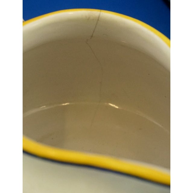 Majolica Ceramic Jug with Coat of Arms and Double-Headed Eagle by Dino Rofi for Santa Lucia, Siena, Italy, 1920s For Sale - Image 14 of 18