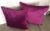 Contemporary Contemporary Italian Purple Velvet Pillows - Pair For Sale - Image 3 of 6
