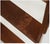 Brown Vintage Italian Folding Wooden Three-Step Library Steps For Sale - Image 8 of 9