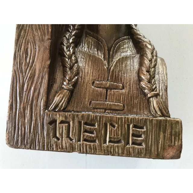 Ceramic Book Support, 1970s For Sale - Image 4 of 17