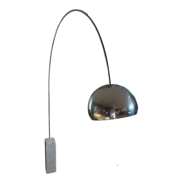 1960s Flos Arco Floor Lamp by Achille and Pier Giacomo Castiglioni For Sale
