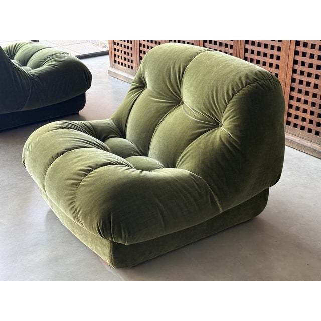 Italian Lounge Chairs, 1970s, Set of 2 For Sale - Image 3 of 9