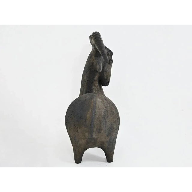 Ceramic Goat by Dominique Pouchain, 1990s For Sale - Image 4 of 7