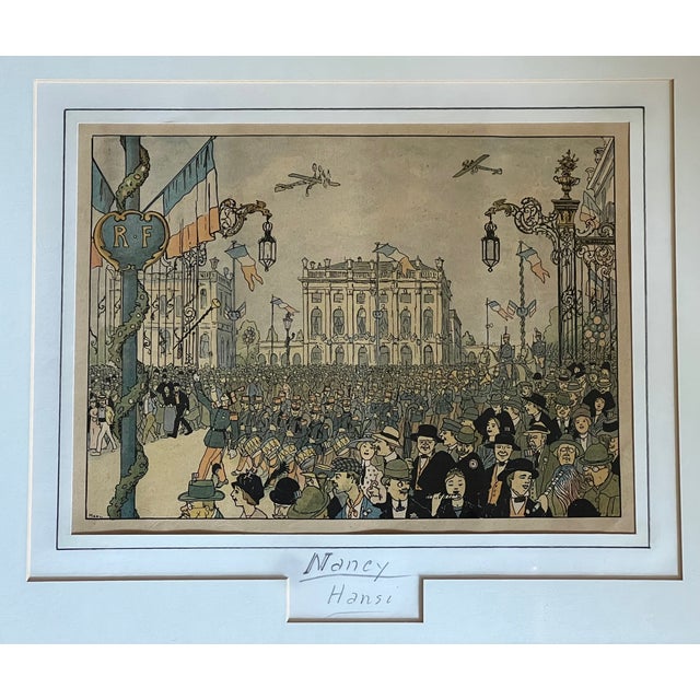 French Print by Jean-Jacques Waltz (Hansi), C. 1913 | Chairish
