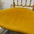 Vintage Italian Chiavari Chair in Brass with Yellow Velvet Upholstery, 1950s For Sale - Image 10 of 12