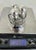 Art Deco Cut Glass Scent Bottles and Sterling Silver Stand, 1923, Set of 4 For Sale - Image 15 of 18
