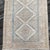 Textile Antique Blue Runner Rug With Geometric Design | 3x10 For Sale - Image 7 of 8