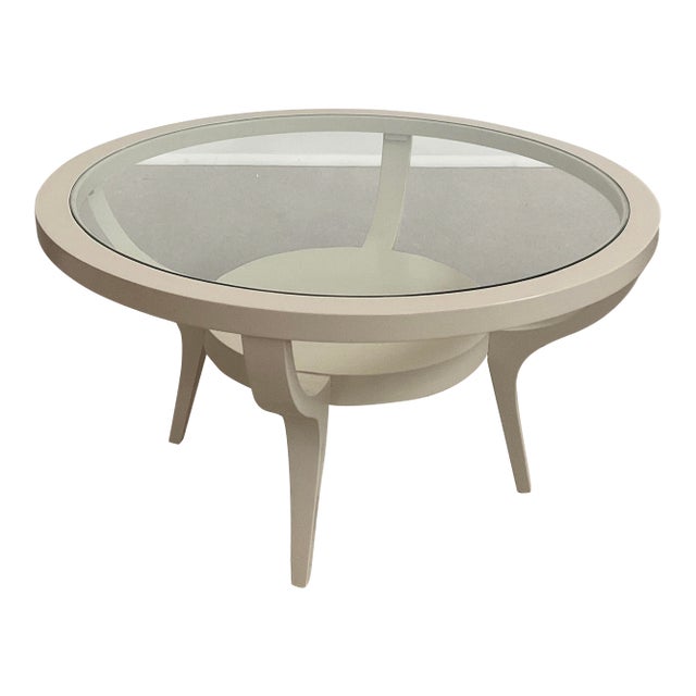 Mid-Century Round Coffee Table For Sale