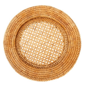 Artifacts Rattan 13" Open Weave Charger