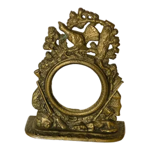 Antique Bronze Black Forest Frame Watch Stand