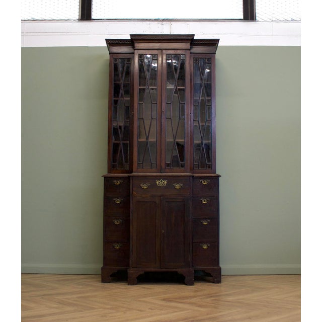 Antique Georgian Mahogany Glazed Display Cabinet, 1810s For Sale - Image 12 of 12