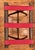 Mid Century Adirondack Style Red Canvas Strap Wooden Collapsible Luggage Rack For Sale In Houston - Image 6 of 10