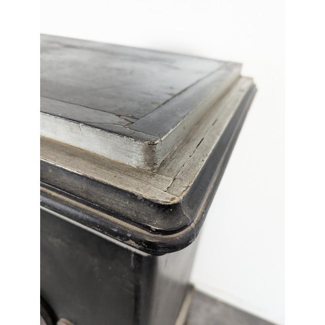 Vintage Black Bauche Safe For Sale - Image 10 of 15