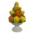 Mid 20th Century Petite Italian Lemons and Oranges Ceramic Topiary For Sale
