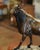 French Early 20th Century French Patinated Bronze Bull Sculpture on Black Marble Base For Sale - Image 3 of 9