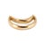 Marla Aaron Moonlock 18k Yellow Gold Crescent Moon Lever Clasp Charm Pendant For Sale In Houston - Image 6 of 8