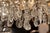 Metal Large Vintage English Regency Style 16-Light Crystal Two-Tier Chandelier For Sale - Image 7 of 9