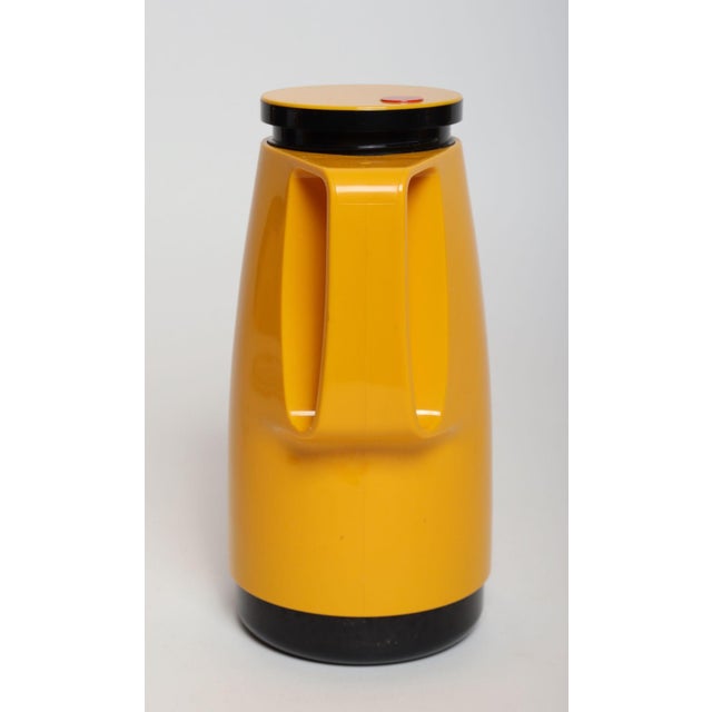 Vintage West German Yellow Insulated Pitcher by Dr. Zimmermann for Busse Design For Sale In New York - Image 6 of 12