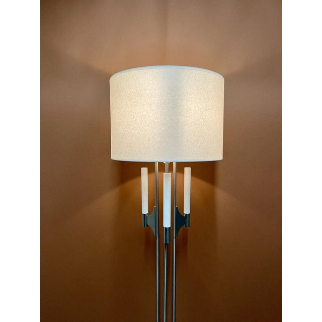 Mid-Century Modern Floor Lamp attributed to Gaetano Sciolari, 1970s For Sale - Image 3 of 10