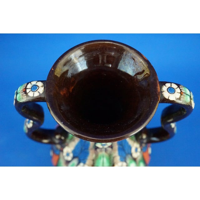 Ceramic Vase from Jean Wanzenried's Thun Factory, Switzerland, Late 19th Century For Sale - Image 13 of 18