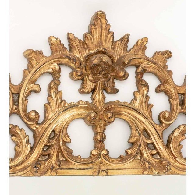 Rococo Style Silvered & Gilt Framed Mirrors, Pair For Sale - Image 4 of 13