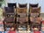 Antique English Chairs in Oak and Leather, 1800s, Set of 6 For Sale - Image 16 of 18