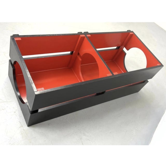 1980s De Stijl Style Low Console For Sale - Image 5 of 10