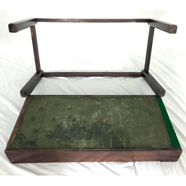 Late 19th Century English Mahogany Bagatelle Game Case Table on Stand For Sale - Image 12 of 12