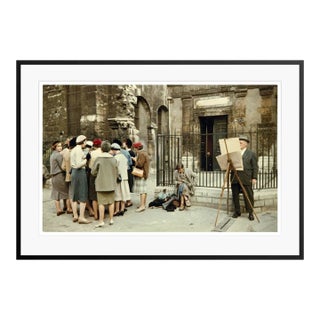 Paris Culture Vultures 1950s by Peter Cornelius Framed C-Print For Sale