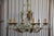 Mid-Century Modern Art Deco French Wrought Iron Chandelier attributed to Gilbert Poillerat, 1950s For Sale - Image 3 of 18