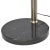 1970s Mid Century Luna Bella 3-Light Brass Floor Lamp by Nova of California - Matte Black, Weathered Brass, Gold Leaf, Black Marble Base For Sale - Image 10 of 18