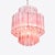 Pink Piccolo Palermo Chandelier from Pure White Lines For Sale - Image 4 of 11