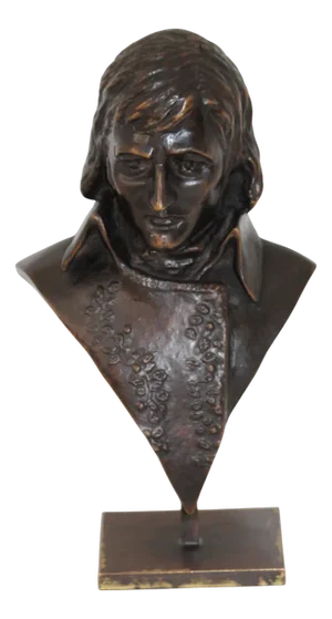 Napoleon Bonaparte Bust, 1950s, Bronze