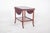 Tea trolley with flaps. Its slim, well-proportioned structure supports an oval top with hinged sides that can be raised to...