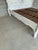 White Italian Rococo Style Shabby Chic Distressed King Size Bed Frame For Sale - Image 8 of 11