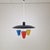 Mid-Century Zonneserie Three-Light Pendant attributed to H. Busquet for Hala Zeist, 1950s For Sale - Image 4 of 16