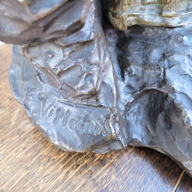 Metal Villanis, E. Villanis, Melody, 19th Century, Bronze For Sale - Image 7 of 18