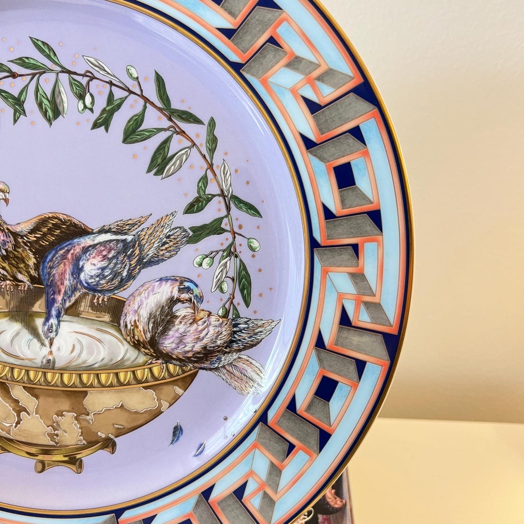 Versace x Rosenthal 1999 Christmas plate 