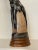 Late 20th Century Tribal Wood Carved Giraffe Tabletop Figurine For Sale - Image 5 of 9